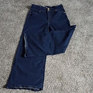 INC International Concepts Dark Blue Straight Leg Jeans